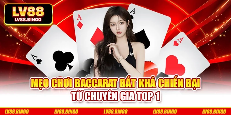 Mẹo Chơi Baccarat Bất Khả Chiến Bại Từ Chuyên Gia Top 1